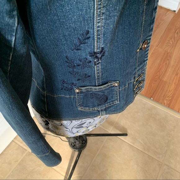 Frilli Exchange Ladies Denim Jacket - Picture 4 of 8